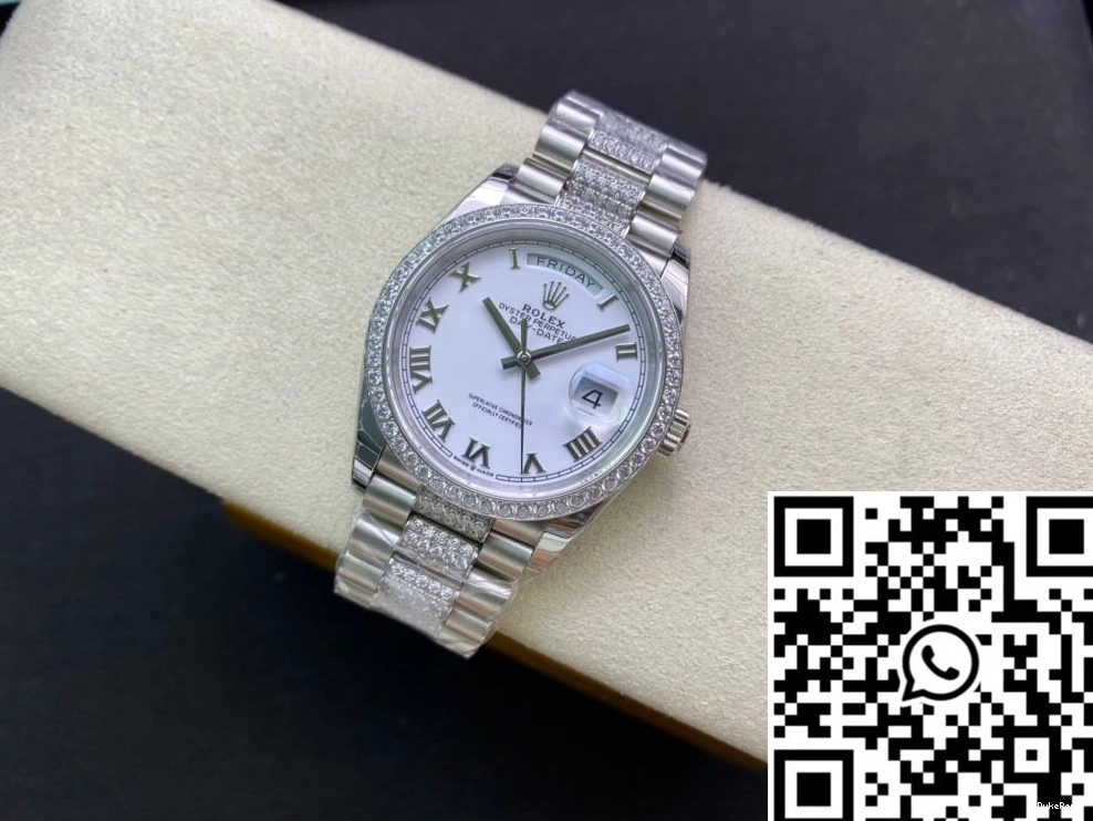 Date Bezel Factory Rolex Diamond-Set M128349RBR-0026 Day EW 0331